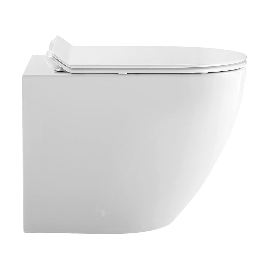 ウォッシュボード Swiss Madison St. Tropez Back to Wall Concealed Tank Toilet
